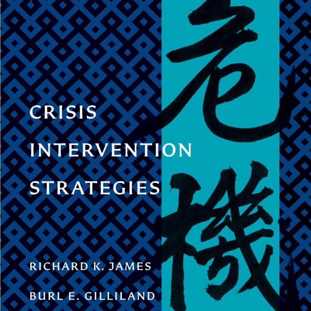 Crisis Intervention Strategies Book